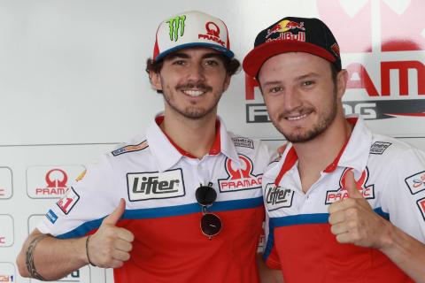 Miller on Bagnaia: “He is too demanding with himself”