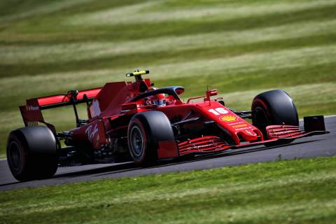 Leclerc concerned by Ferrari F1 race pace at British GP