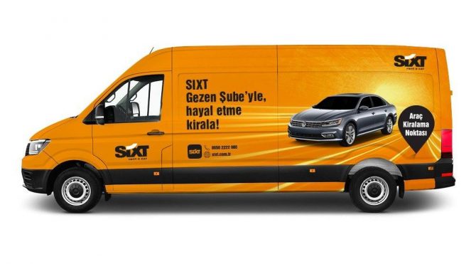 Sixt “gezen şube” yaptı