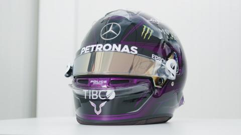 Lewis Hamilton reveals ‘Black Lives Matter’ F1 helmet design