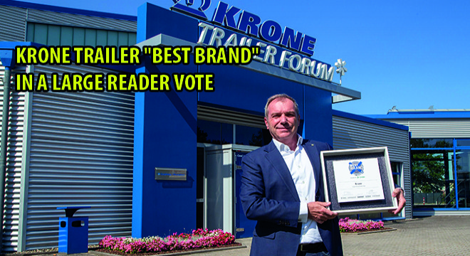 Krone Trailer “Best Brand” In A Large Reader Vote