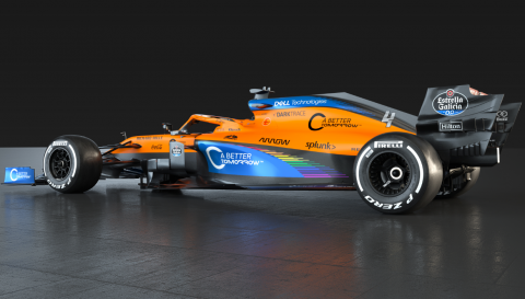McLaren MCL35 shows off its Pride with tweaked livery for F1 2020