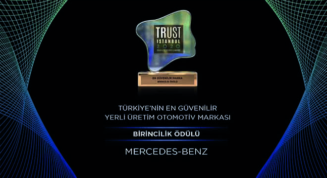 Mercedes-Benz Türk, Türkiye’nin En Güvenilir Yerli Üretim Otomotiv Markası Ödülünü Kazandı