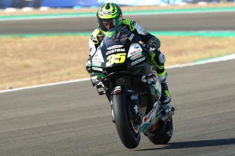 Cal Crutchlow ‘gritting teeth’ but says it’s possible to ride