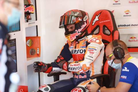 Marc Marquez withdraws from Andalucia MotoGP