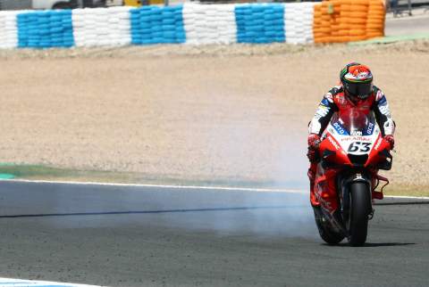 Bagnaia's podium dream goes up in smoke