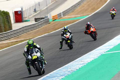 'Whiskey throttle' prompts Crutchlow to pit