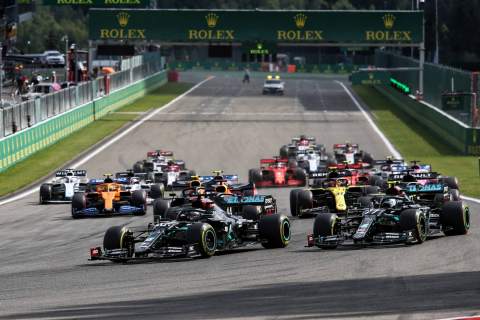 2020 Formula 1 Belçika Yarış Sonuçları