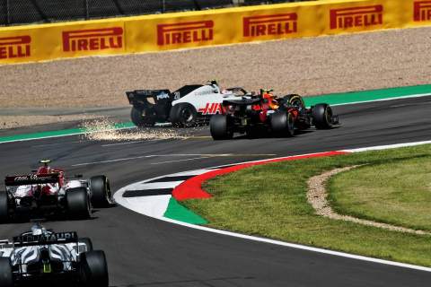 British GP F1 stewards penalised Albon for “unusual” move