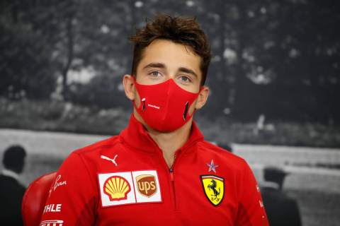 Leclerc explains why he drove without seat belts in F1 Spanish GP