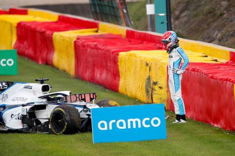 Russell: Belgian GP crash "could have been much worse" without F1 halo