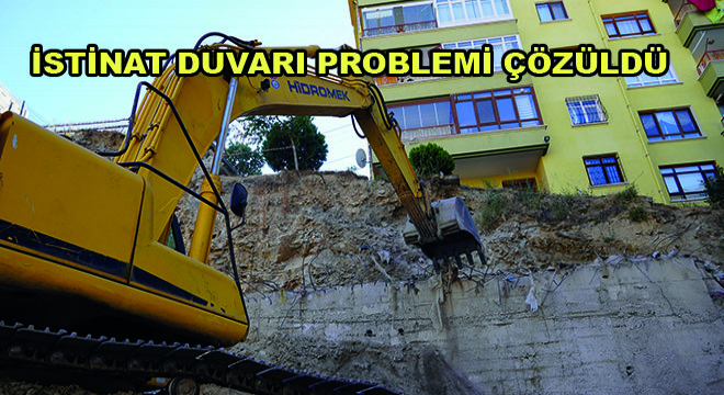 İstinat Duvarı Problemi Çözüldü