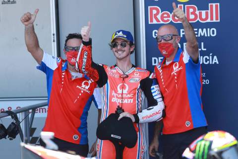 Bagnaia 'happy to remain with Ducati for next year'