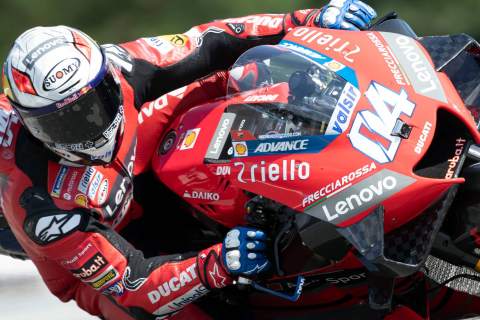 Dovizioso focused on race pace as 2019-spec Zarco flies Ducati flag