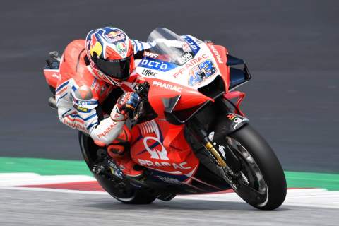 Miller, Dovizioso retain Ducati advantage in Styrian MotoGP FP1