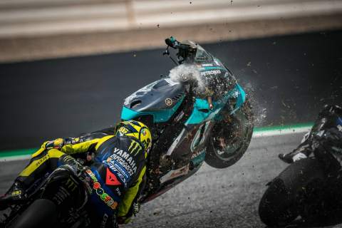 Valentino Rossi: It was terrifying Valentino Rossi: It was terrifying