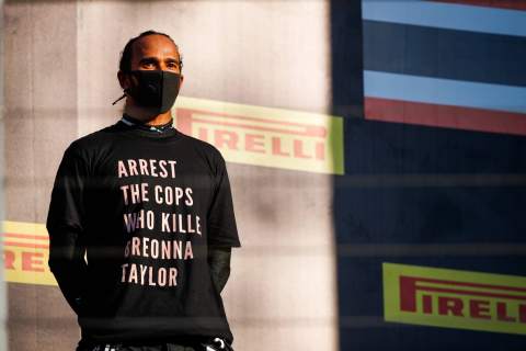 Hamilton could face FIA investigation for Breonna Taylor T-shirt