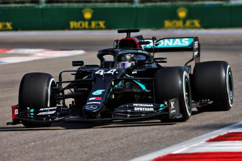 Hamilton has “a lot of work to do” to catch up with Bottas at F1 Russian GP