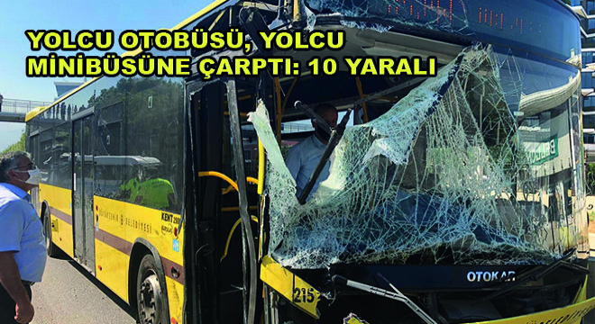 Bursa’da Yolcu Otobüsü, Yolcu Minibüsüne Çarptı: 10 Yaralı