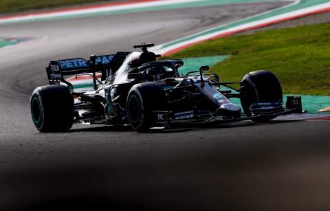 Hamilton claims 90th F1 win in crazy stop-start Tuscan GP
