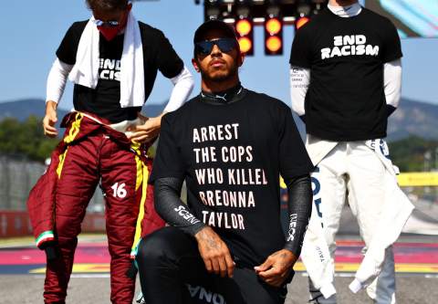 No FIA investigation over F1 champion Hamilton’s T-shirt