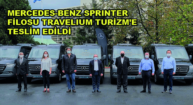 İlk 10+1 Koltuklu Mercedes-Benz Sprinter Filosu Travelium Turizm’e Teslim Edildi