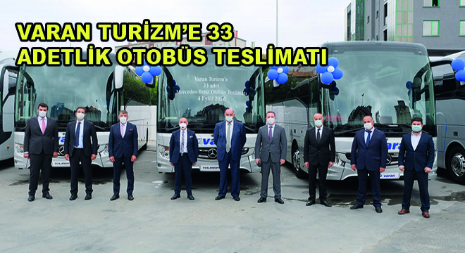 Mercedes-Benz Türk Varan Turizm’e 33 Adet Yeni Otobüs Teslimatı Gerçekleştirdi Mercedes-Benz Türk Varan Turizm’e 33 Adet Yeni Otobüs Teslimatı Gerçekleştirdi