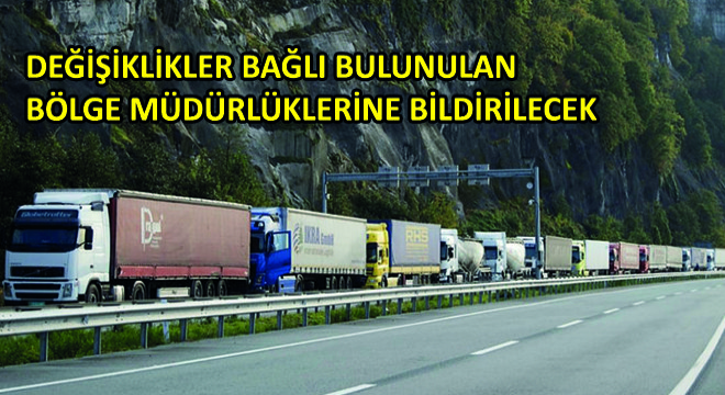 Yetki Belgesi Sahibi Firmalar Değişiklikleri Bağlı Bulundukları Bölge Müdürlüklerine Bildirecek