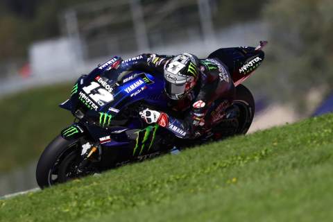 Vinales tops San Marino MotoGP FP1 as Yamaha leads Aprilia at Misano