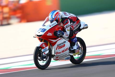 Moto3 Misano : Ogura claims first pole position