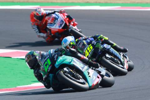 Morbidelli, Bagnaia hail Rossi impact after landmark VR46 day