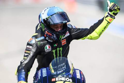 Rossi loses podium to Mir: 'Great shame, good weekend'