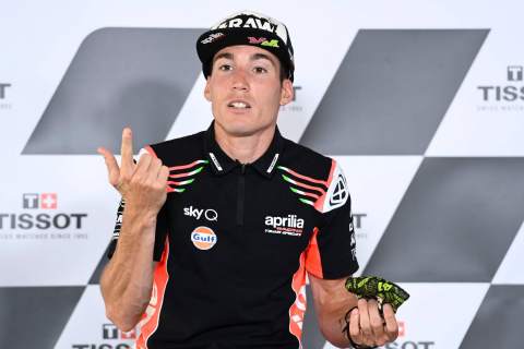 Espargaro reiterates Dovi wish, Aprilia quicker than results suggest