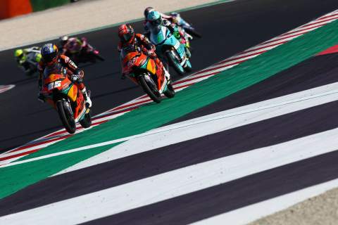 Moto3 Emilia Romagna – Warm-up Results