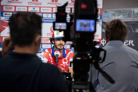 Francesco Bagnaia wants riders to discuss tear-offs in Safety Commission