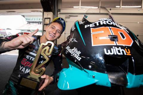 Quartararo: Great to win again, would have lost race if it was one lap longer