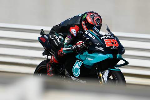 Quartararo bites back to lead PSRT 1-2 in Emilia Romagna MotoGP FP1