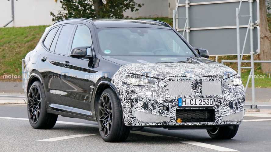 Makyajlı BMW X3 M de Yeşil Cehennem’de görüntülendi