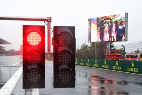 F1 Eifel GP opening practice delayed due to weather conditions