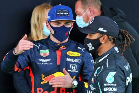 Verstappen hails 'incredible' Hamilton for matching Schumacher's win feat