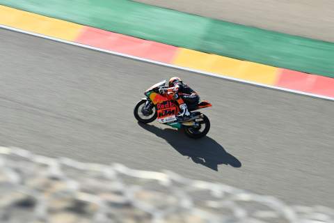 Aragon Moto3 Grand Prix, MotorLand – Warm-up Results