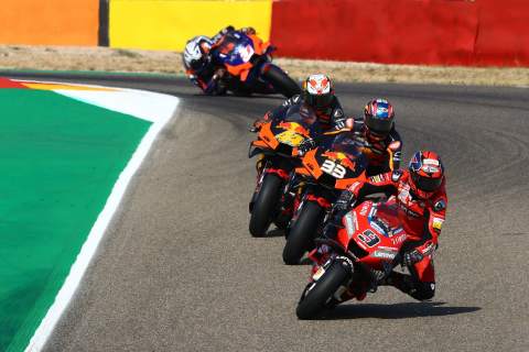 Petrucci: 'Pol hit me from the back', loses three positions