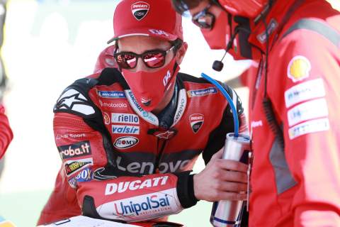 Dovizioso struggles, but title hopes 'survive' at Aragon