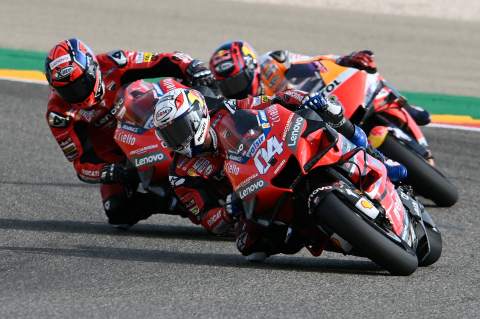 Dovizioso: Without speed you can't fight, title chances 'almost zero'