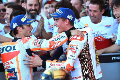 Pedrosa: Marquez one rider, still two others on podium…