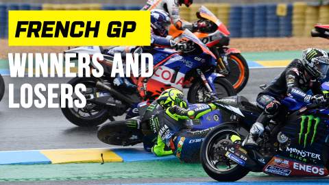 Petrucci thrills, Rossi spills, Suzuki chills: French MotoGP Winners & Losers