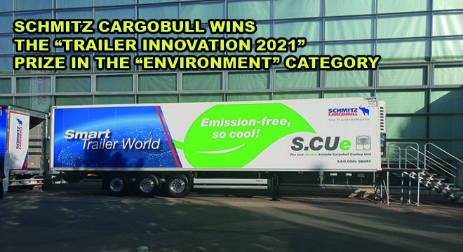 Schmitz Cargobull Wins The Trailer Innovation 2021 Prize İn The Environment Category