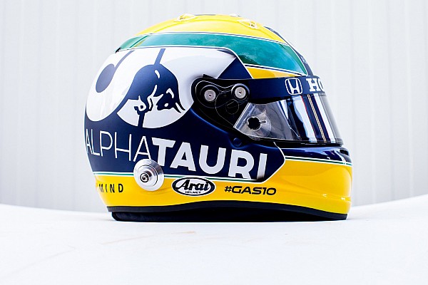 Gasly Imola’da Senna temalı kask tasarımıyla yarışacak