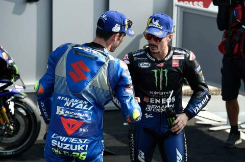 'We cannot do this' – Mir, Vinales cross paths in FP2