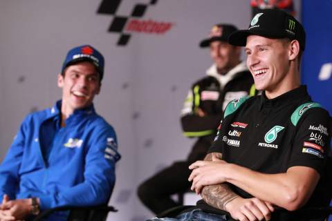 “Last race, last moment” – Quartararo and Mir talk team orders in MotoGP fight